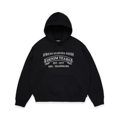 DENIM TEARS ADG Hoodie "Black"