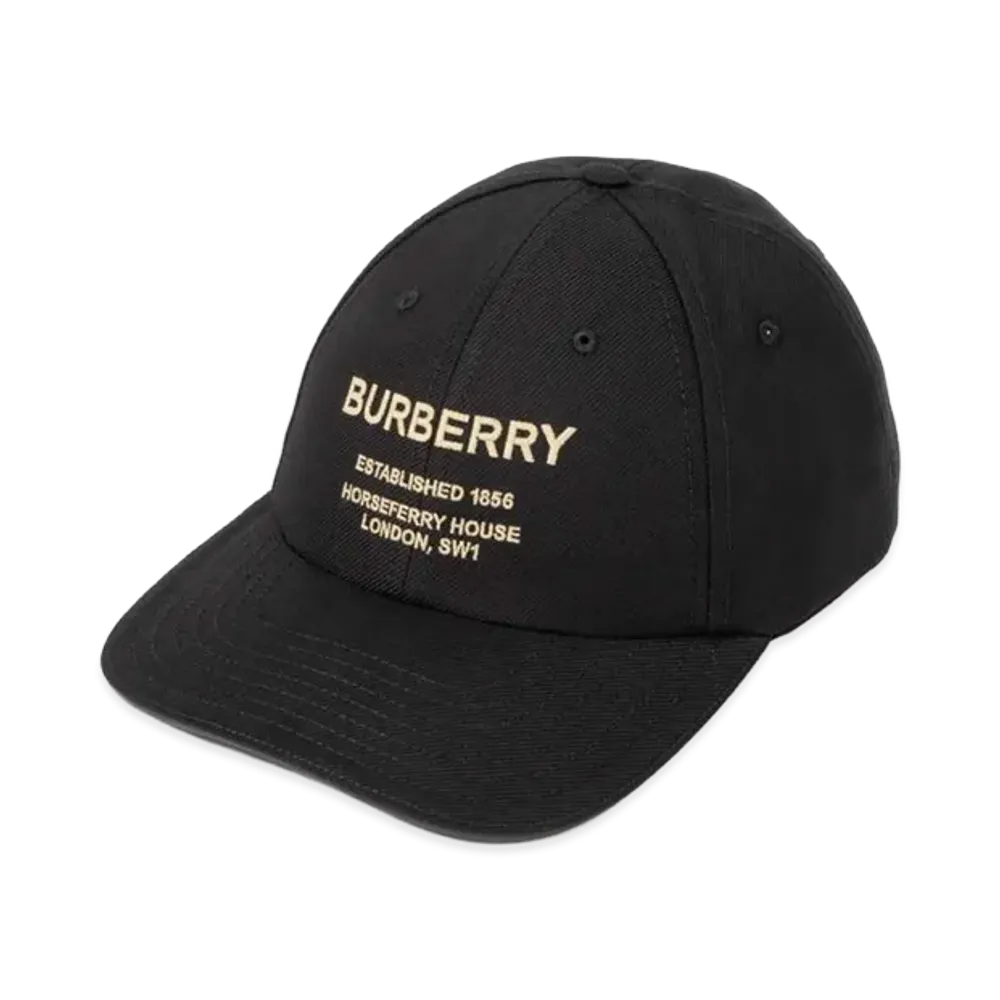 Burberry Baseball Cap "Black"