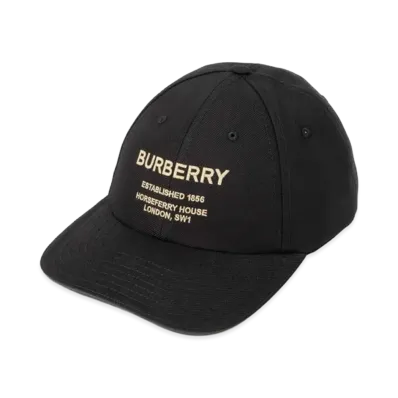 Burberry Baseball Cap "Black"