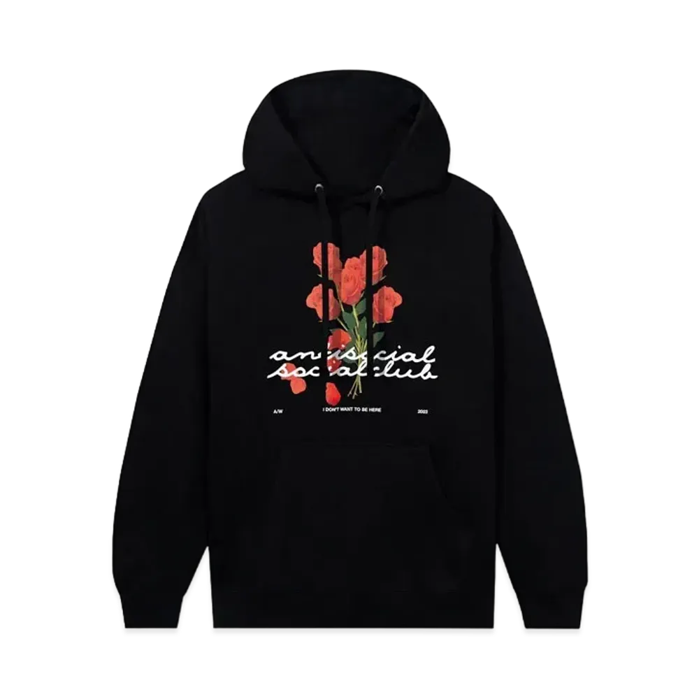 ANTI SOCIAL SOCIAL CLUB Don't Worry About Me Hoodie "Black"