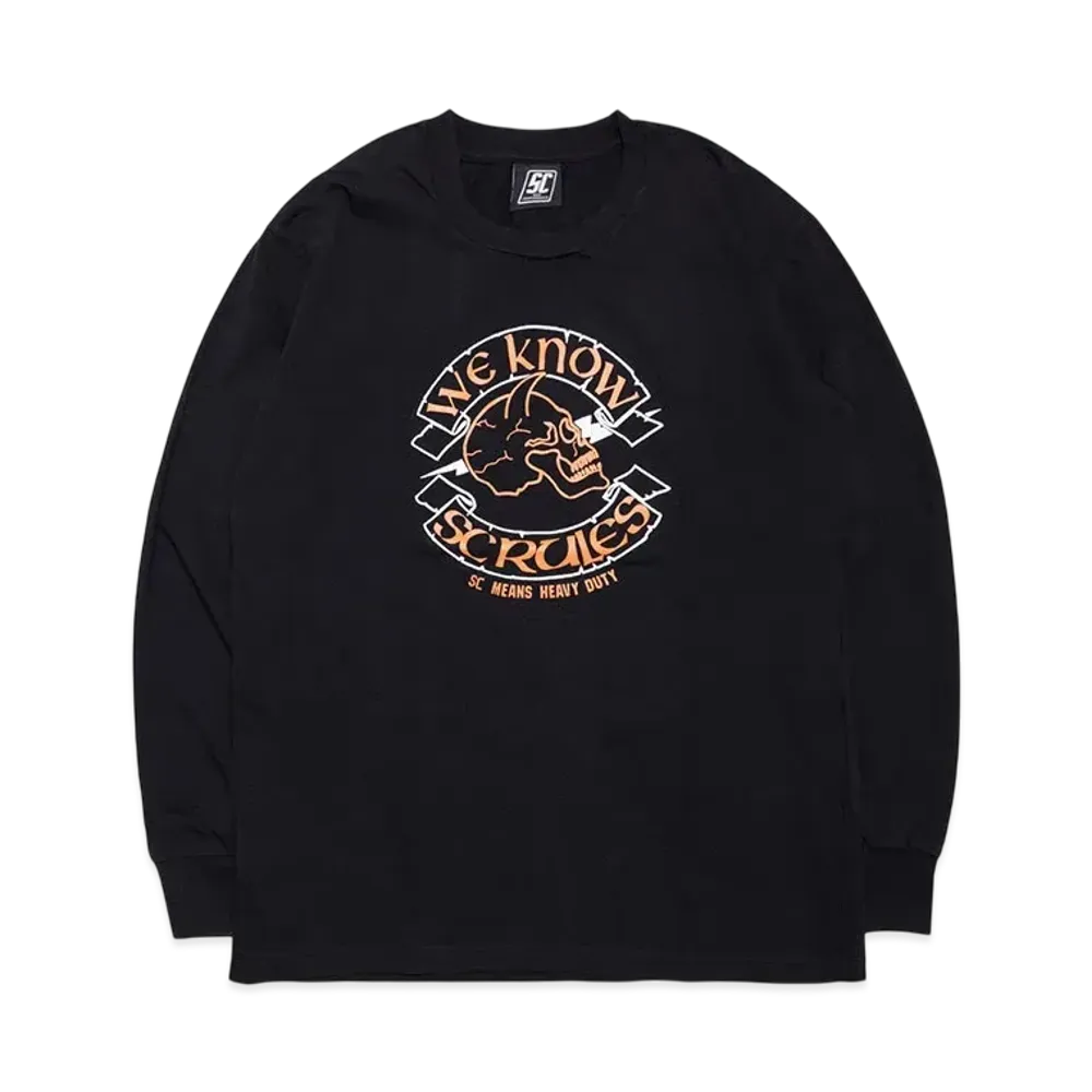 SubCulture Sc Rules Longsleeve T-Shirt"Black"
