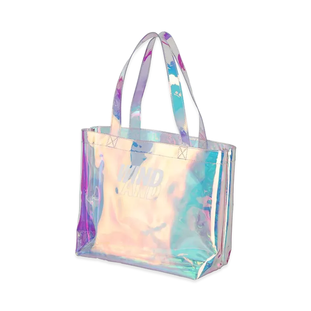 WIND AND SEA x BRIEFING GOLF Sea Clear Bag "Aurora"