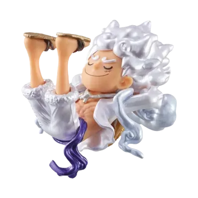 BANPRESTO "World Coletable Figure" -ONE PIECE- -Monkey D. Luffy Gear 5 Special-Metallic Color Ver. 03