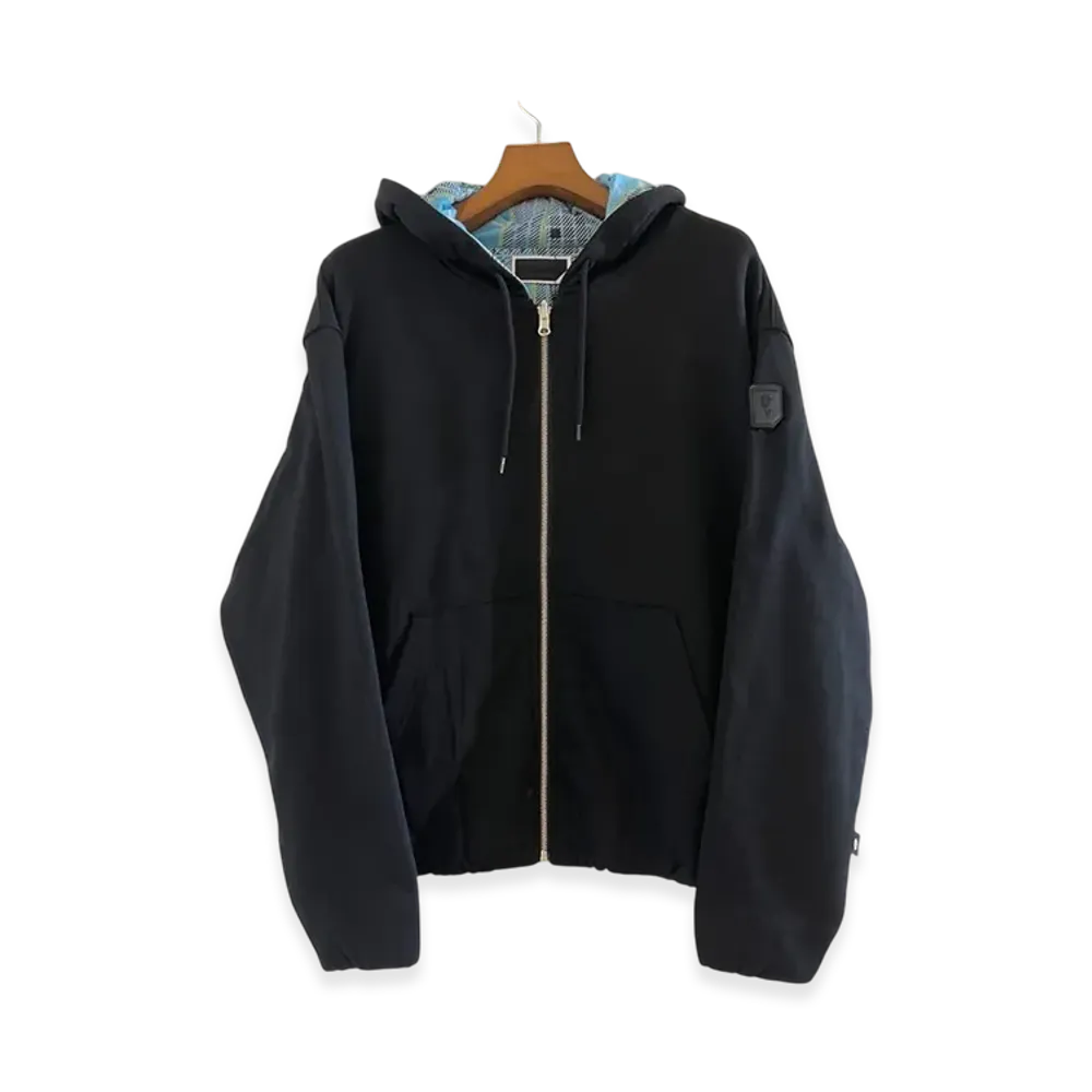 PHINGERIN Reversible Zip Hoodie Original Plaid "Black"