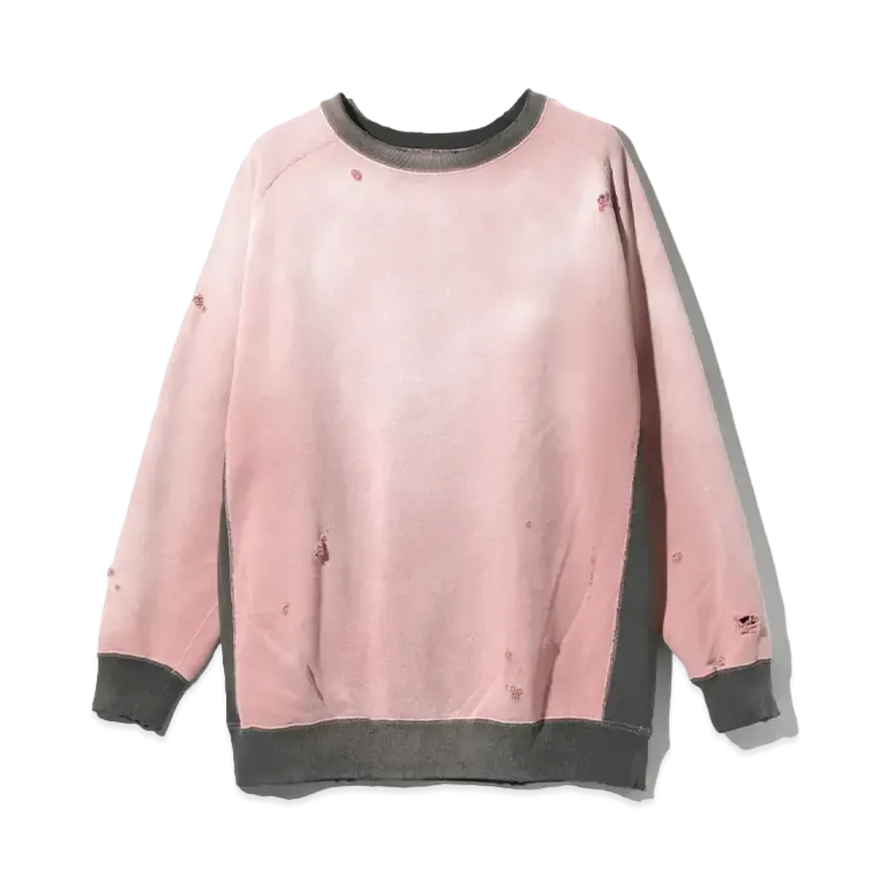 Needles 2Tone C/N Sweat Shirt F Terry "Pink"