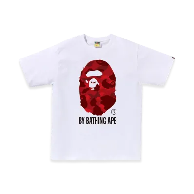 A BATHING APE By Bathing Ape Tee "White/Purple"