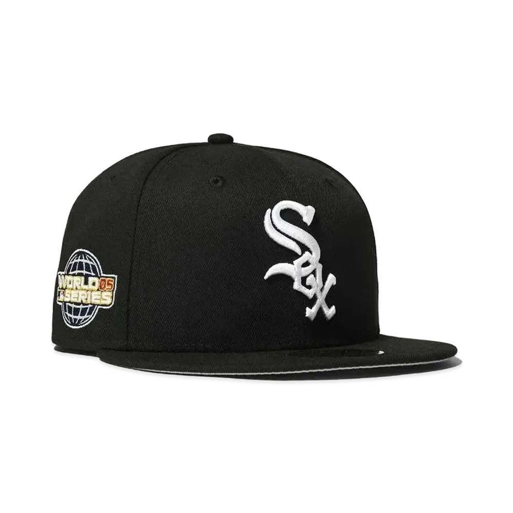 NEW ERA CHICAGO WHITE SOX WS 2005 59FIFTY "BLACK"