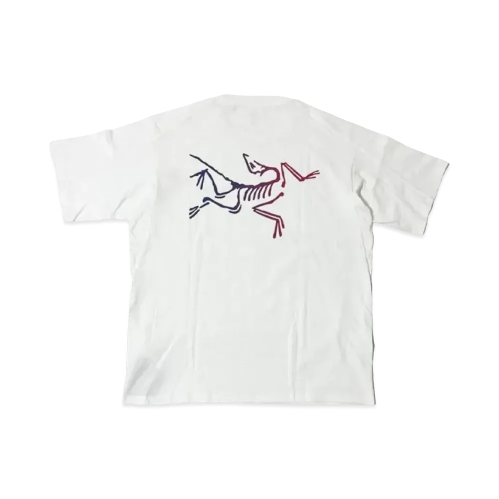 ARC'TERYX Kragg Cotton Logo SS M "White Light/Multi"
