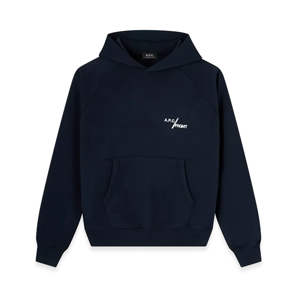 A.P.C. x Fragment Design Duck Hoodie "Dark Navy"