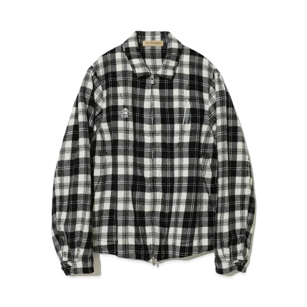 UNDERCOVER Felted Wool Blouson "White"