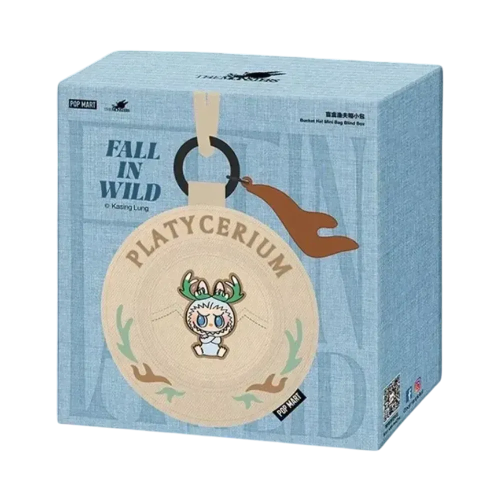 POP MART THE MONSTERS (LABUBU) FALL IN WILD Series Bucket Hat Mini Bag [Piece]