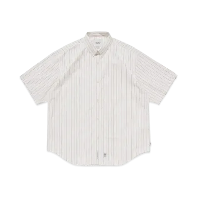 WTAPS Bd 03 / SS / Cotton. Broadcloth. Textile. Thomas Mason "Red"