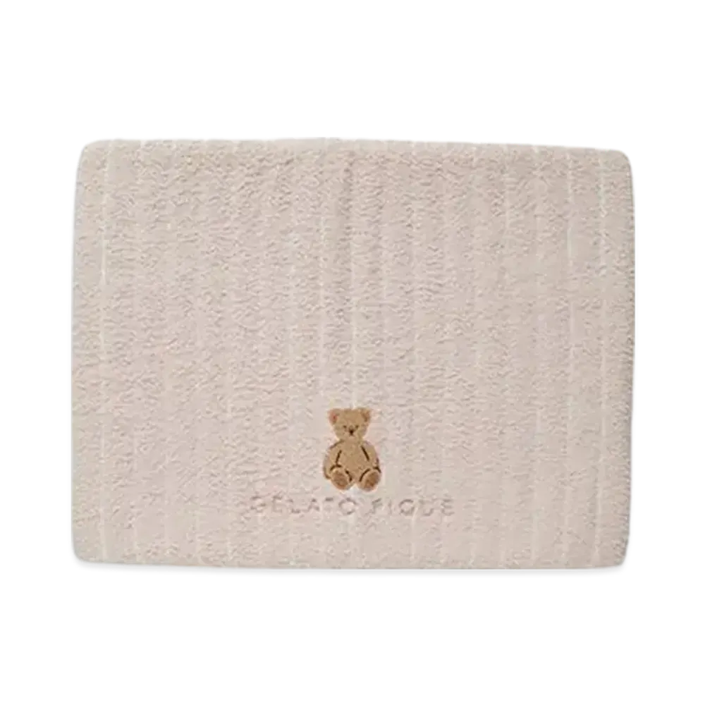 GELATO PIQUE Bear Stripe Bath Mat "Pink"