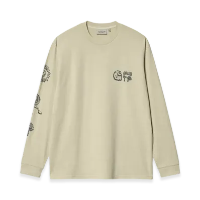 Carhartt WIP Mimetolith Long Sleeve T-Shirt "Beryl/Flint"