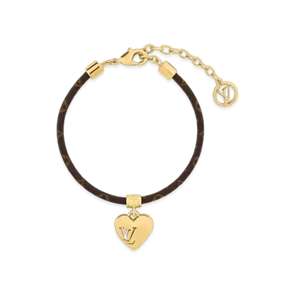 Louis Vuitton Blooming Heart Bracelet Monogram Canvas