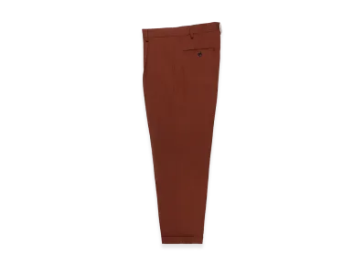 WACKO MARIA x Dormeuil Pleated Trousers Type-1,2,Double "Burgundy"