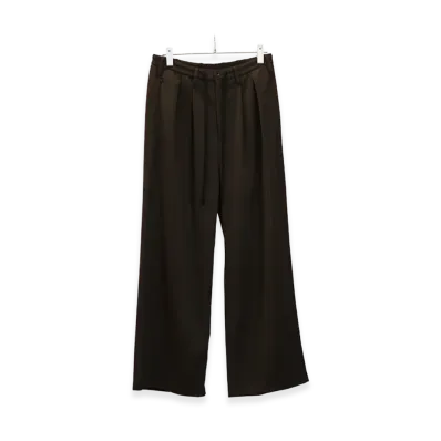 ANCELLM Track Wide Pants "Brown"