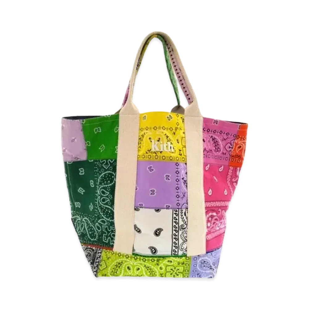 Kith Bandana Tote Bag "Paisley Mulch"
