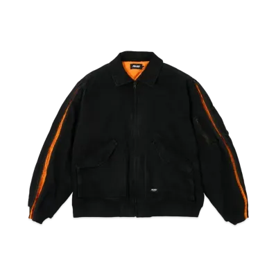PALACE Zipped MA-1 Bomber Jacket "Black"