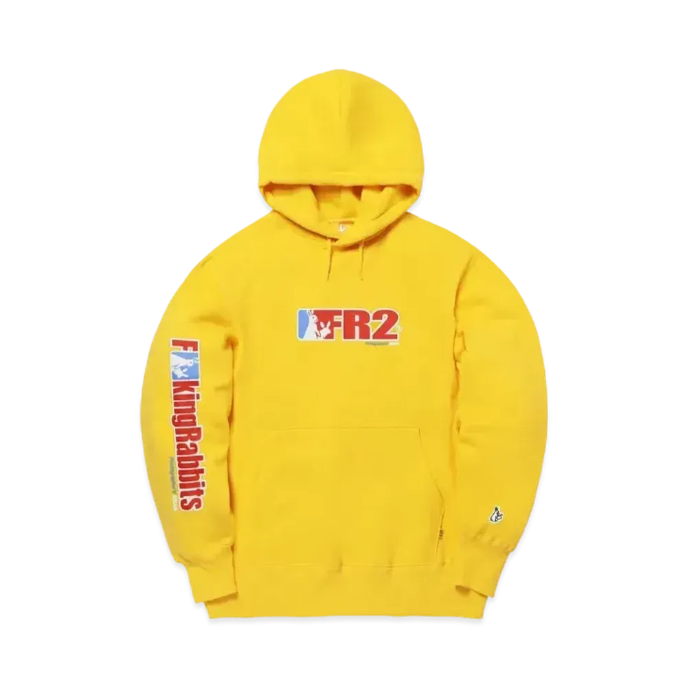 FR2 Tricolor Logo Hoodie "Yellow"