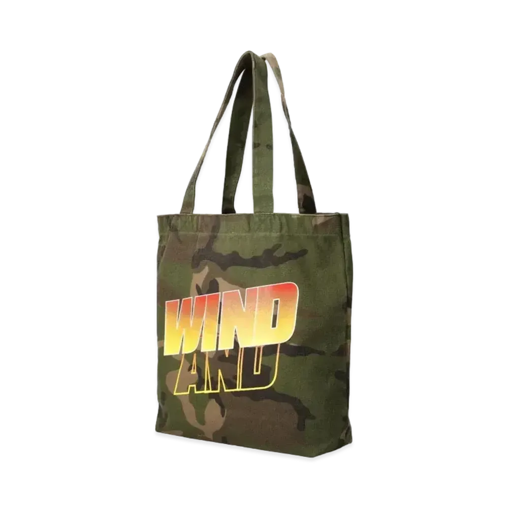 WIND AND SEA Sea Alive Canvas Tote Bag "Camo"