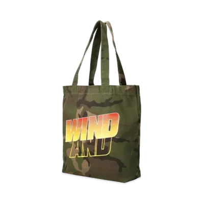 WIND AND SEA Sea Alive Canvas Tote Bag "Camo"