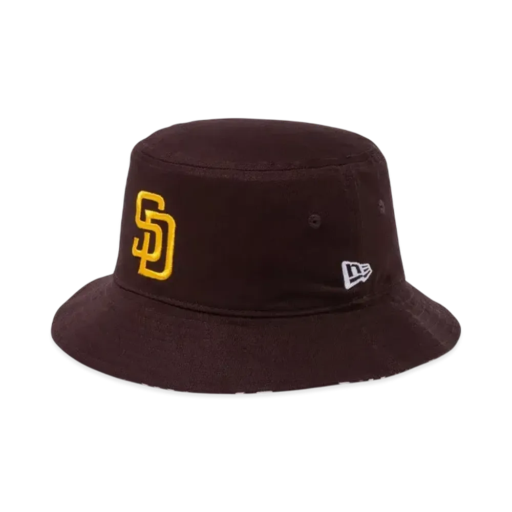 NEW ERA Bucket 01 MLB Reversible Hat San Diego Padres "Burntwood"