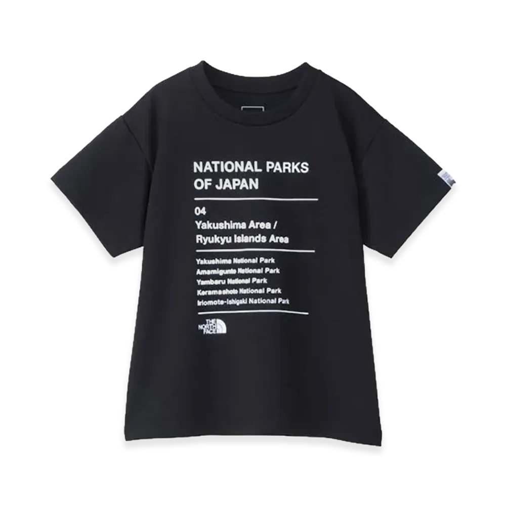 The North Face Kids Short Sleeve National Parks Tee "Black"