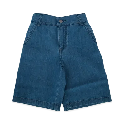 FENDI Kids Bermuda Denim "Dark Blue"