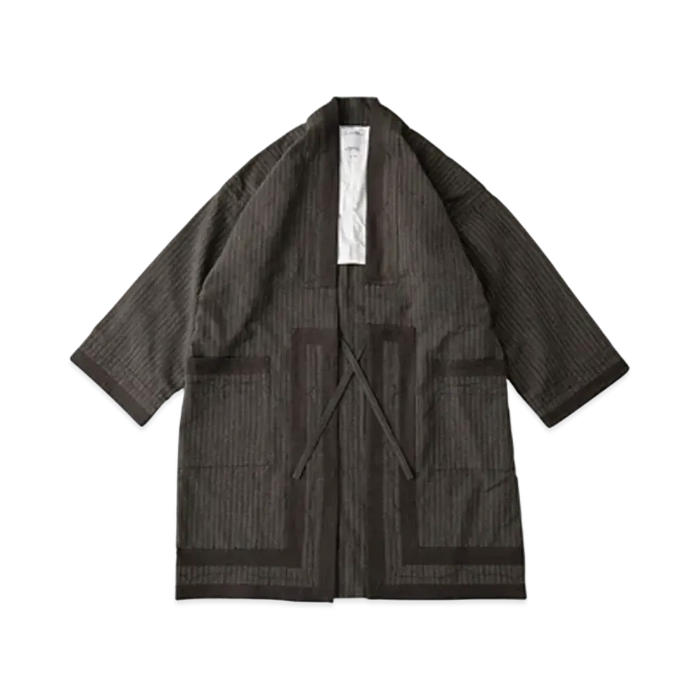 visvim RUUNPE COAT HERRINGBONE "Grey"