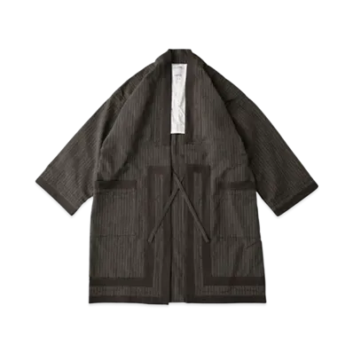 visvim RUUNPE COAT HERRINGBONE "Grey"