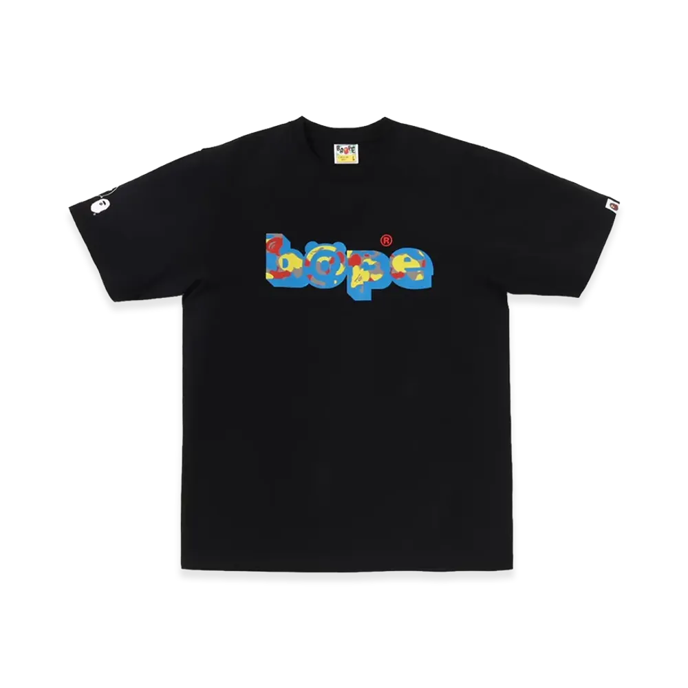 A BATHING APE x MEDICOM TOY 30th Anniv. Bape Tee "Black"
