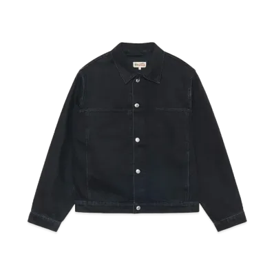 Stussy Trucker Jacket Denim "Black"