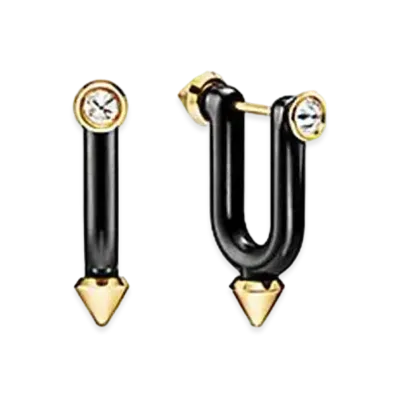 Tiffany & Co.Titan by Pharrell Williams Earrings "Yellow Gold/Diamond"