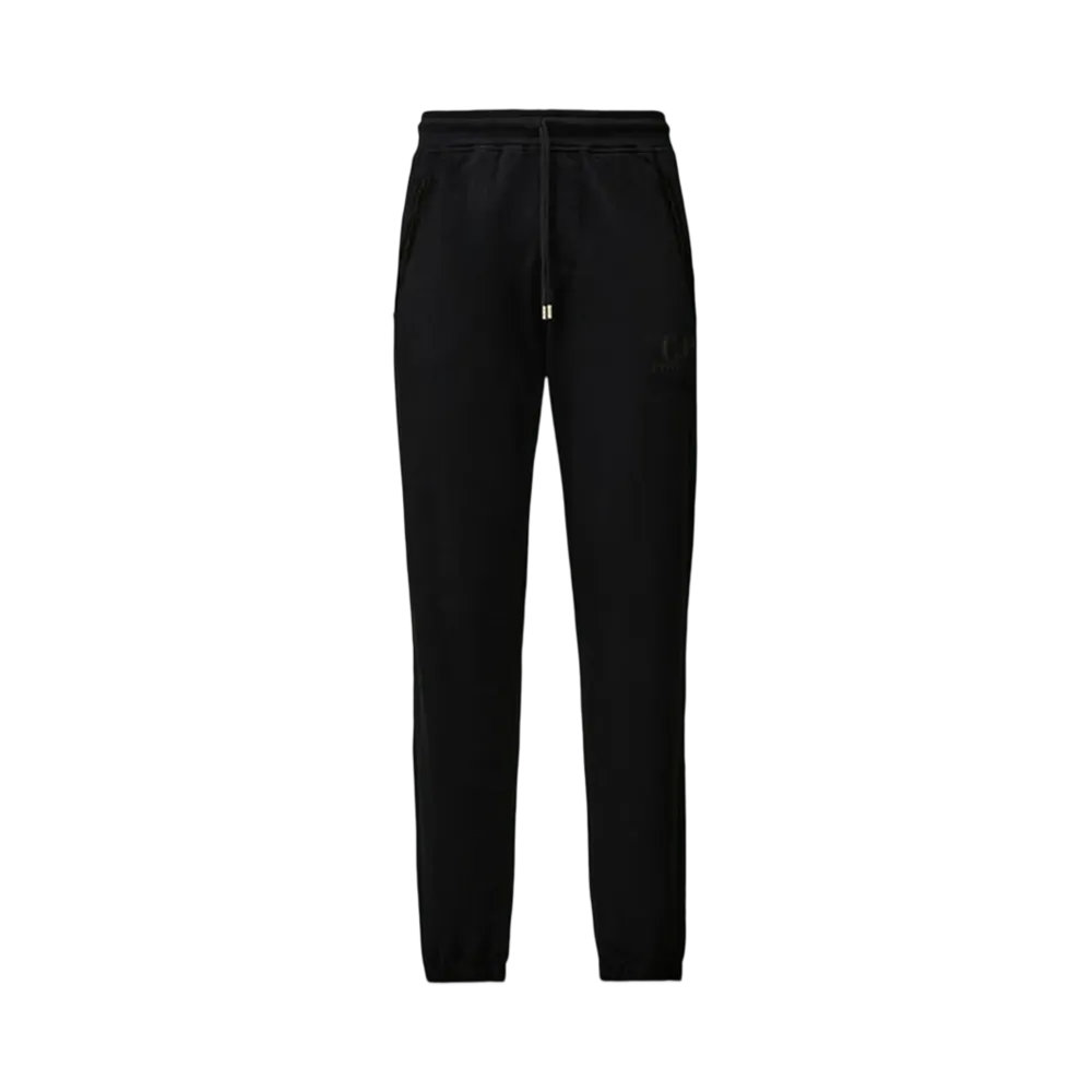 C.P. Company Light Fleece Logo Sweatpants "Total Eclipse Blue"
