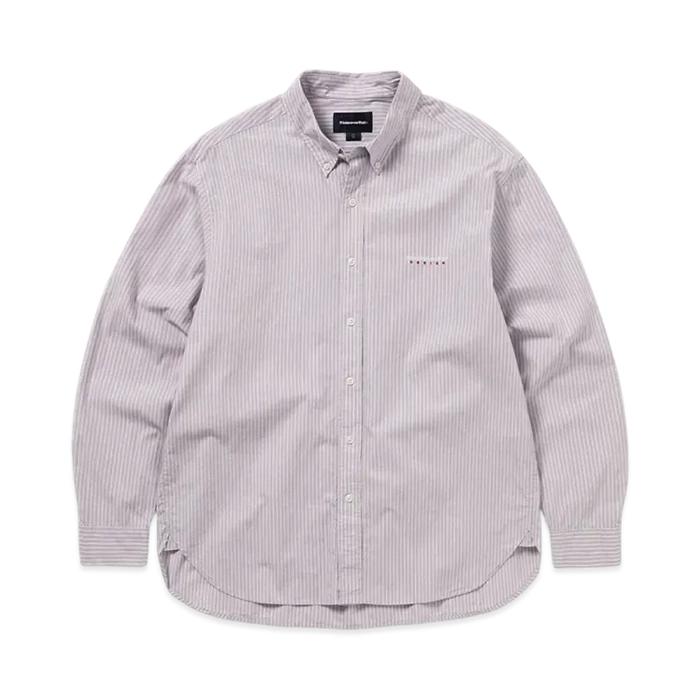 thisisneverthat DSN Striped Shirt "Lilac"