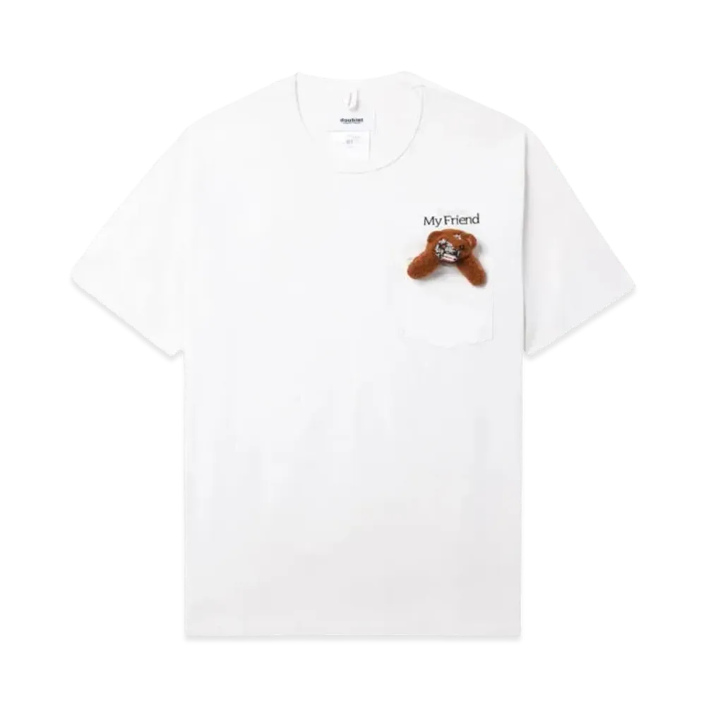 doublet Teddy Bear T-shirt "White"