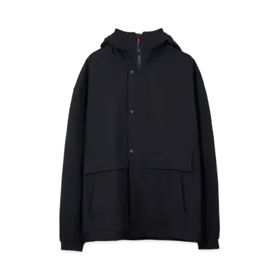 TAIGALIONA HIGH STRETCH ZIP PARKA "BLACK"