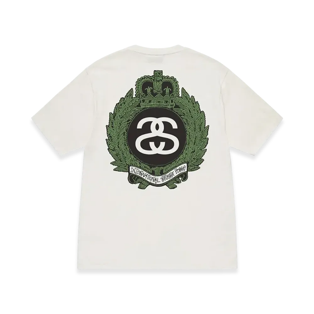 Stussy Crown Wreath Pigment Dyed Tee "Natural"