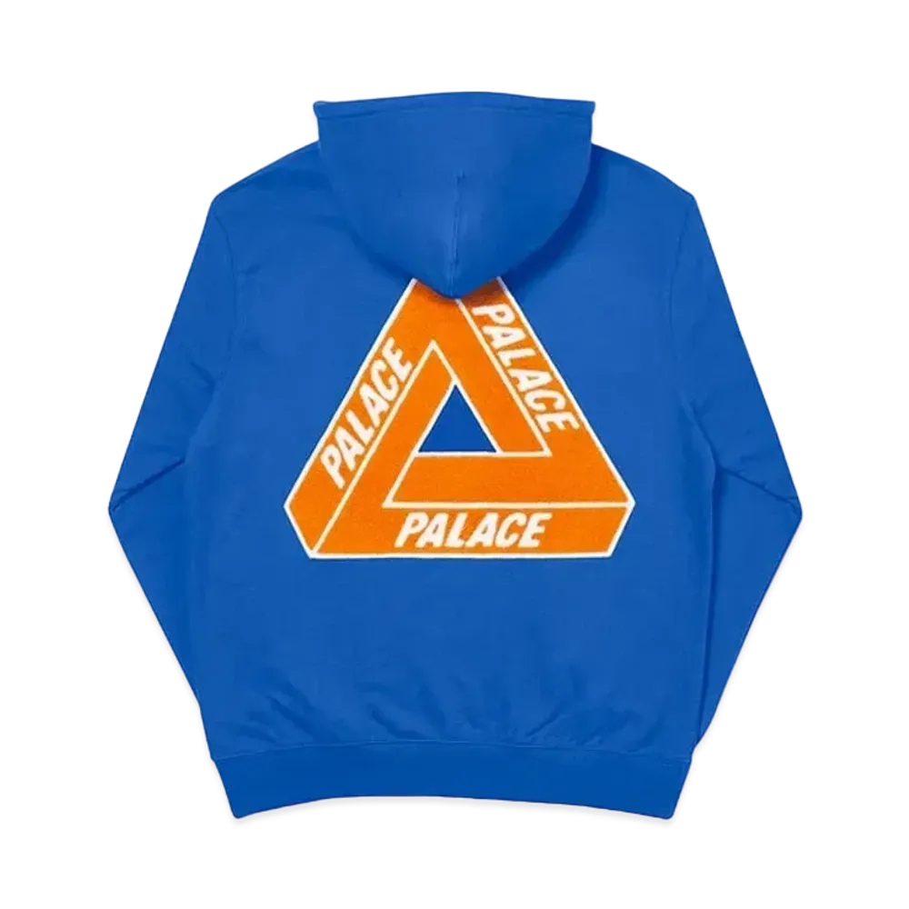 PALACE Tri-Chenille Hood "Blue"