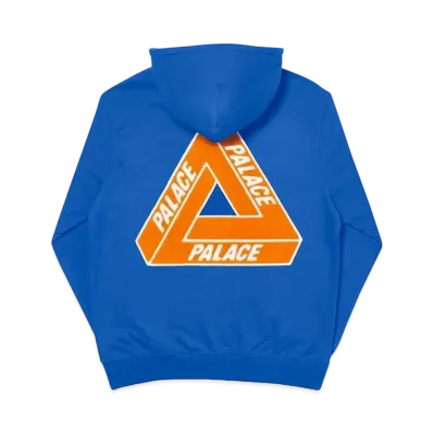 PALACE Tri-Chenille Hood "Blue"