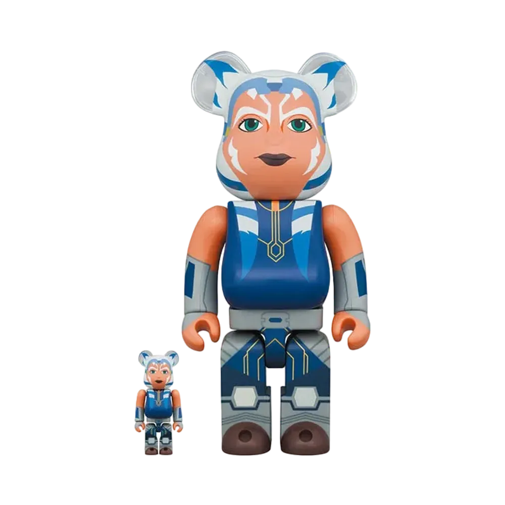 Bearbrick AHSOKA TANO (THE CLONE WARS Ver.) 100% & 400%