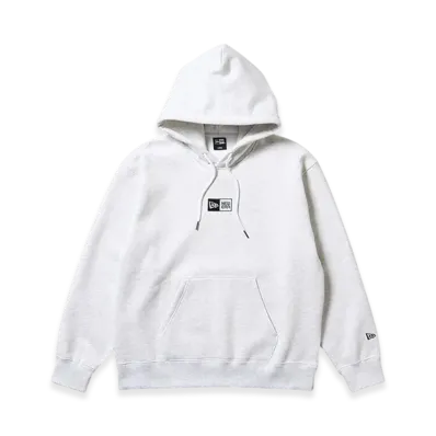 NEW ERA fleece sweatshirt pullover hoodie "L-Gray"