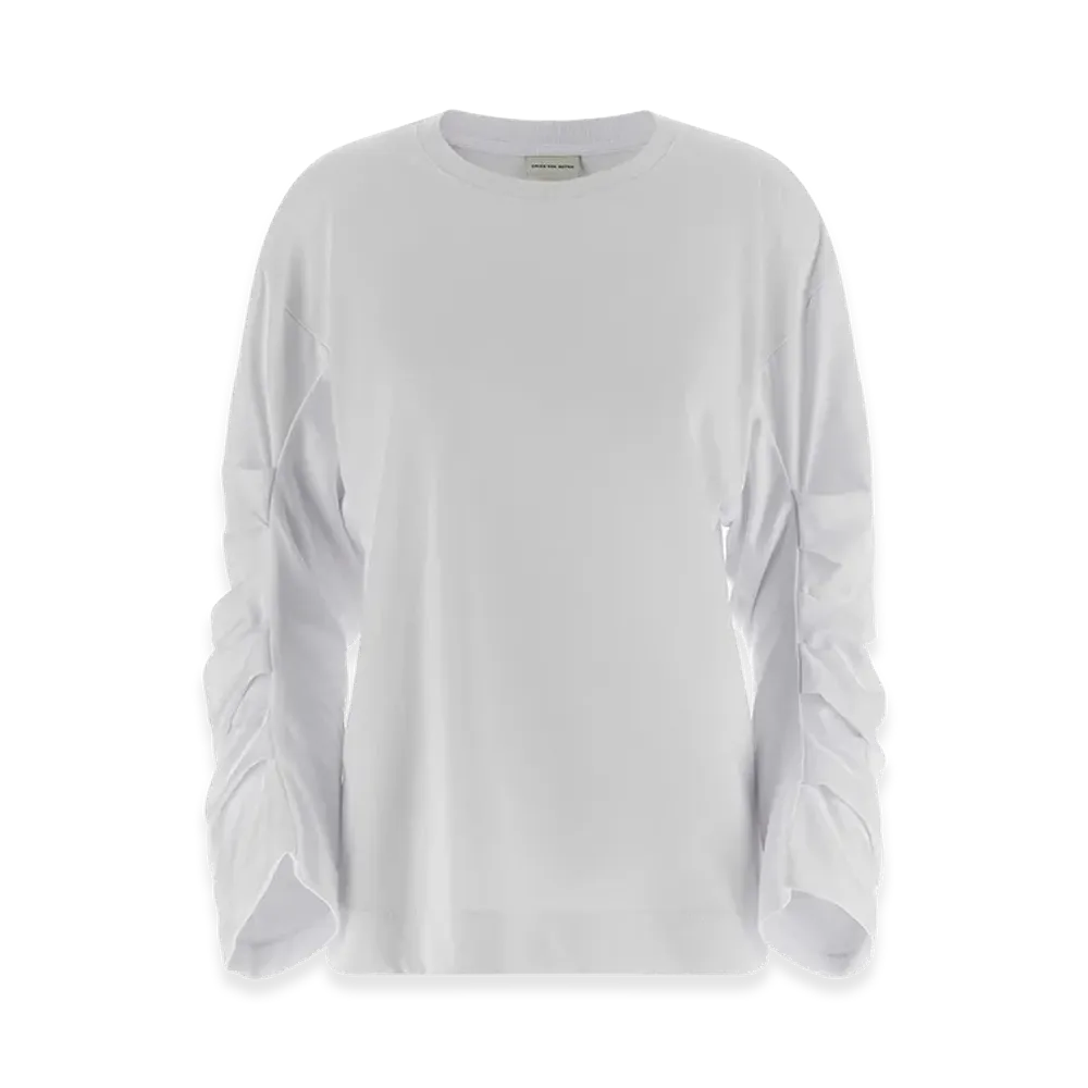 DRIES VAN NOTEN Women's 'Heynas' T-Shirt "White"