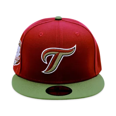 NEW ERA x THE CAP Exclusive 5950 Torjayco Car Olv 30th Toronto Blue Jays "Wine Red"