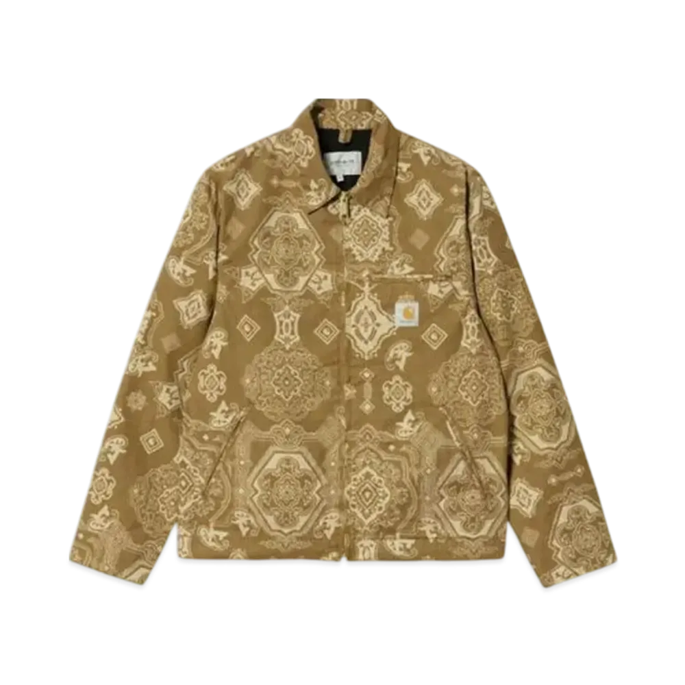 Carhartt WIP Detroit Jacket Verse Print "Khaki"
