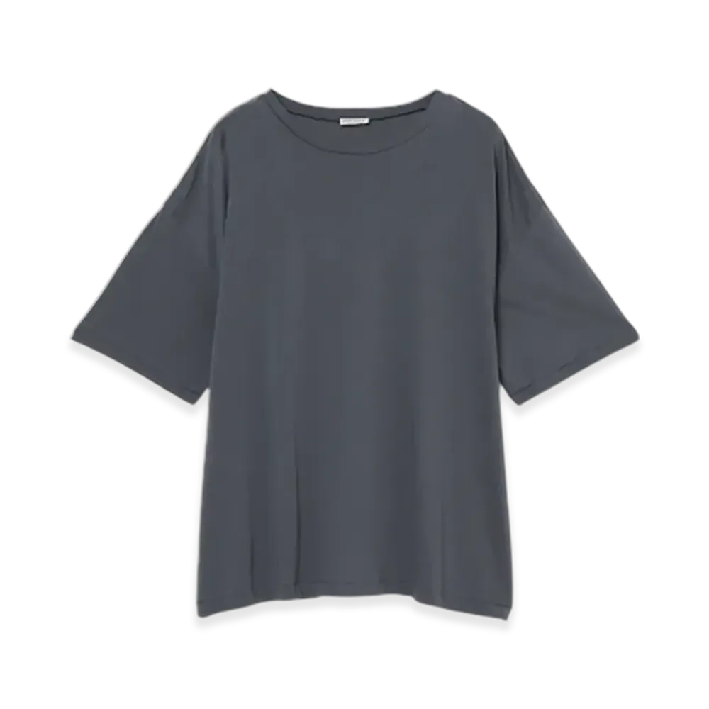 INSCRIRE Light Jersey Tee "Dk Grey"