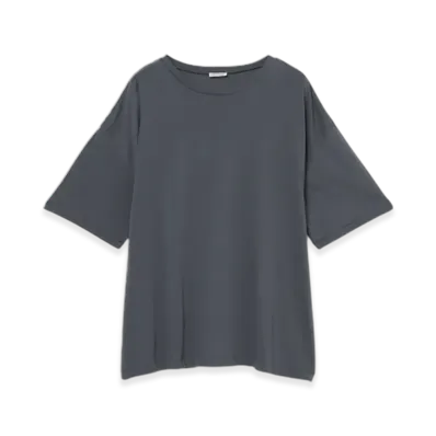 INSCRIRE Light Jersey Tee "Dk Grey"