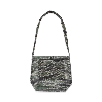 WACKO MARIA x Speak Easy Tiger Camo Mesh Shoulder Bag "Khaki"