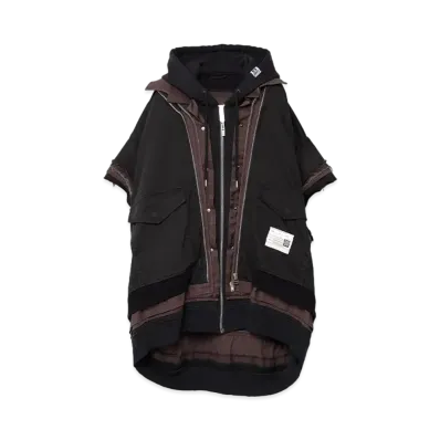 Maison MIHARA YASUHIRO Triple Layered Vest "White"